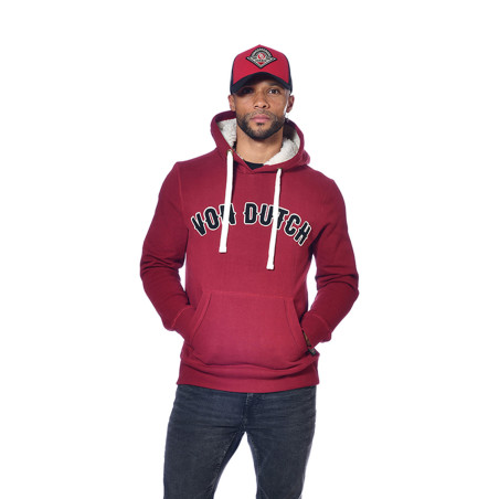 Sweat à capuche doublure sherpa homme Must