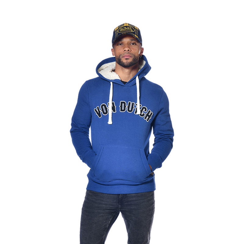 Sweat à capuche doublure sherpa homme Must
