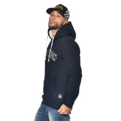 Sweat à capuche doublure sherpa homme Must
