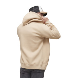 Sweat zippé avec capuche en coton homme Slimane