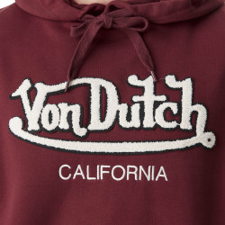 Sweat à capuche homme molletonné avec logo bouclette Bart