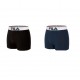 Boxer homme en coton Fila Noir et Bleu