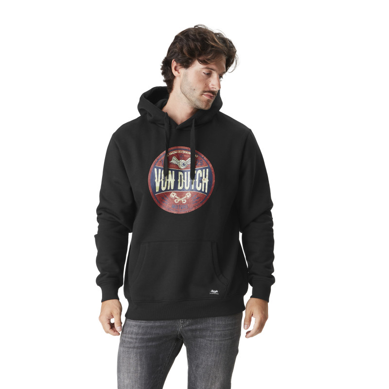 Sweat à capuche molletonné homme avec print Rods