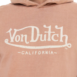 Sweat à capuche homme terry en acid wash Youth