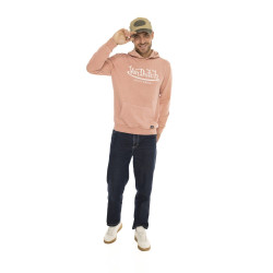 Sweat à capuche homme terry en acid wash Youth