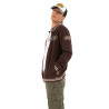 Sweat zippé homme avec patch brodés Buddy