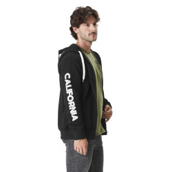 Sweat homme zippé à capuche California