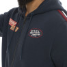 Sweat zippé à capuche homme avec patchs Chad Sweat zippé à capuche homme avec patchs Chad