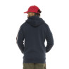 Sweat zippé à capuche homme avec patchs Chad Sweat zippé à capuche homme avec patchs Chad