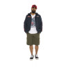 Sweat zippé à capuche homme avec patchs Chad Sweat zippé à capuche homme avec patchs Chad