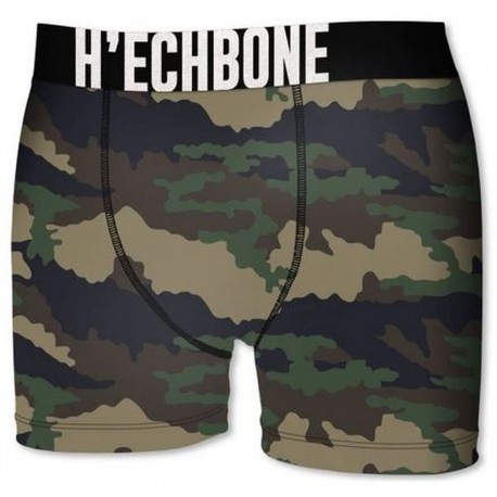 Boxer homme H'echbone Camouflage Soft Touch Camo