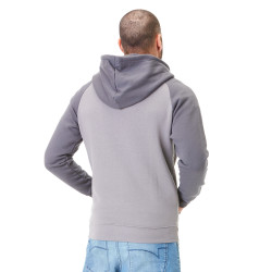 Sweat homme zippé à capuche en molleton Skies