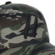 Casquette baseball homme H'echbone Camouflage Logo Noir