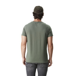 T-shirt homme col rond stretch avec imprimé Aki