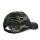 Casquette baseball homme H'echbone Camouflage Logo Or