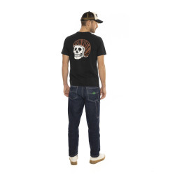 T-shirt en col rond à manches courtes homme Regular Fit Bones