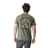 T-shirt homme col rond en jersey avec logo Cats