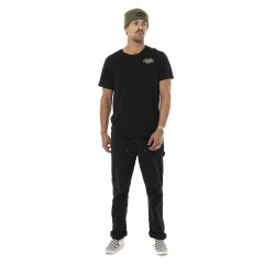 T-shirt homme col rond regular avec print poitrine et dos Classic