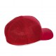 Casquette homme H'echbone Rouge filet elastique Full