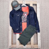 T-shirt homme col rond avec print en coton Event