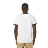 T-shirt homme col rond avec print en coton Fire