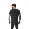 T-shirt homme col rond en jersey et acid wash avec print Hard