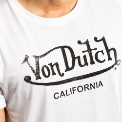 T-shirt col rond en coton homme Logo