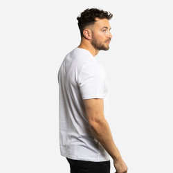 T-shirt col rond en coton homme Logo