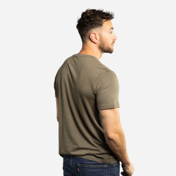 T-shirt col rond en coton homme Logo