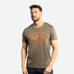 T-shirt col rond en coton homme Logo