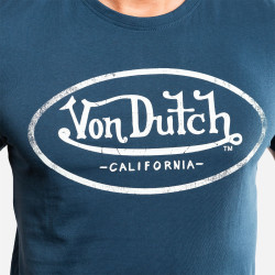 T-shirt col rond en coton homme Logo