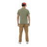 T-shirt homme col rond regular en coton effet usé print devant Lone T-shirt homme col rond regular en coton effet usé print devant Lone