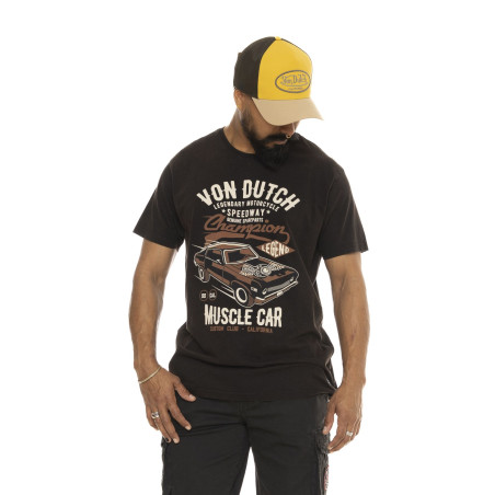 T-shirt manches courtes col rond homme Muscle