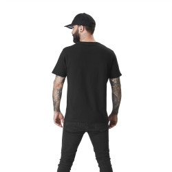 T-shirt homme col rond en jersey avec logo Oil