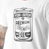 T-shirt homme col rond en jersey avec logo Oil