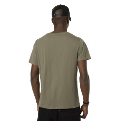 T-shirt homme col rond avec print en coton Orig