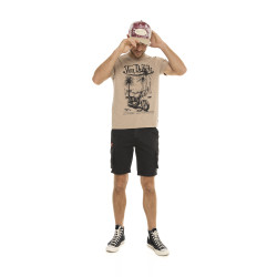 T-shirt en col rond à manches courtes homme Regular Fit Socal