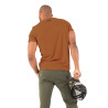 T-shirt homme col rond en coton Aaron