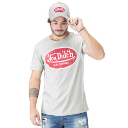 T-shirt homme col rond en coton Aaron
