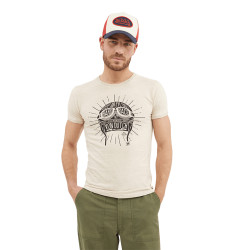 T-shirt homme Col rond Barst en coton