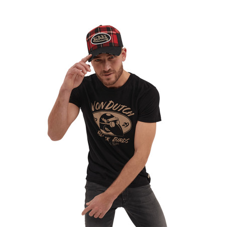 T-shirt homme col rond en coton Bbird