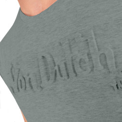 T-shirt col V homme en coton Boss