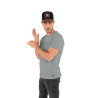 T-shirt col V homme en coton Boss