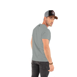 T-shirt col V homme en coton Boss
