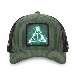 Casquette homme trucker en velours cotelé Harry Potter Hallow