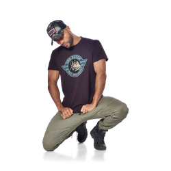 T-shirt  homme col rond avec print