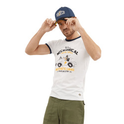 T-shirt homme col rond en coton Ethic
