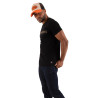 T-shirt col rond regular fit homme en coton Fast T-shirt col rond regular fit homme en coton Fast