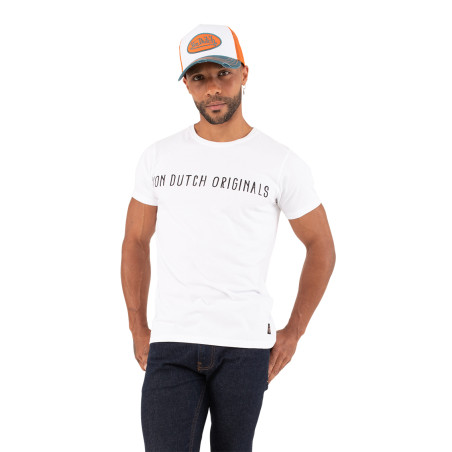 T-shirt col rond regular fit homme en coton Fast