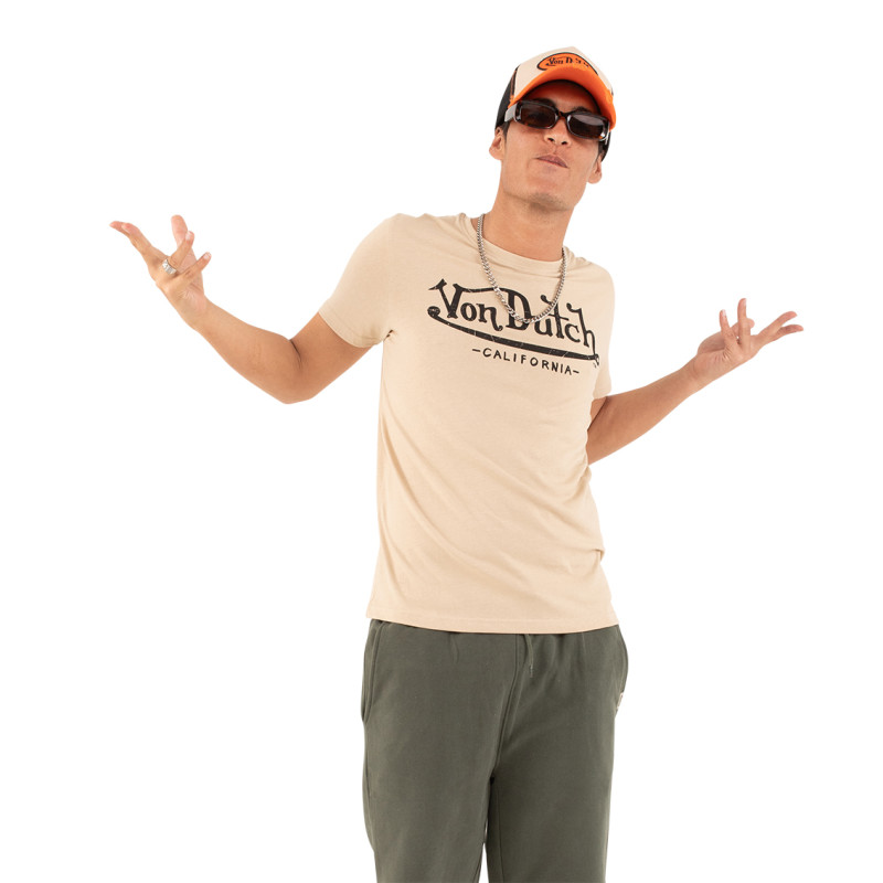 T-shirt col rond homme en coton First